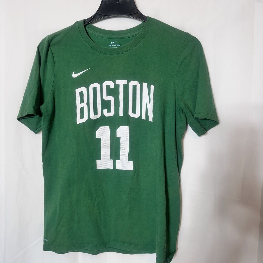 Irving #11 Boston Celtics Tshirt Nike Dri Fit Player Youth XL Green NBA